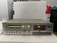 Vintage JVC KD-A66 Stereo Cassette Deck VU Meters. FOR PARTS OR REPAIR picture