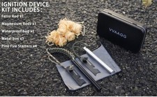 Flint and Steel Fire Starter Kit Survivor, 3/8