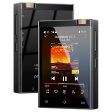 HiFi MP3 Music Player 80GB Bluetooth WiFi DSD Lossless Audio Touch Screen Black picture