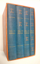1956 The World of Mathematics James R. Newman 4 Volume Box Set - Vintage picture