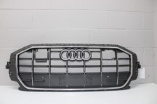 2019 2023 AUDI Q8 FRONT UPPER GRILLE WITH SENSOR HOLES OEM picture