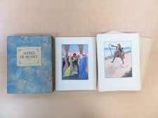 GEORGES LEPAPE Oeuvres Completes de Alfred de Musset Complete Set of 12 Volumes picture