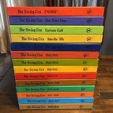 14pc VTG Time Life The Swing Era Box Sets 1930 Into The 1950s Vinyl Records picture