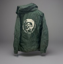 Diesel Windbreaker Jacket Size XL Retro Vintage Track JACKET 🌧 Rain Jacket picture