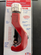 NEW REED Quick Release Tubing Cutter TC1.6Q- MADE IN USA-1/4- 1-5/8