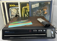 RCA SelectaVision SFT 100W CED Video Disc Player Remote Manual Movies picture