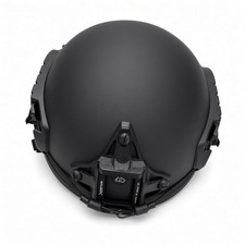 Busch Protective AMP-1 TPHC Ballistic Helmet Black RAL 9005 SN 243873 NEW picture