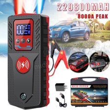 229800mAh Arrancador Cargador De Bateria Para Coche 12V LED linterna power bank picture