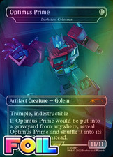 x1 Optimus Prime // Darksteel Colossus SLD MTG 1081 FOIL MYTHIC 1x picture