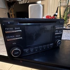 OEM NISSAN Factory Radio Part No 28185 9FM1A FM/AM CD Stereo Aux Head Unit picture