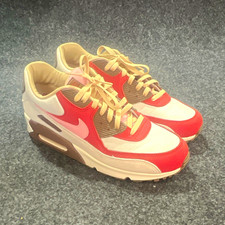 Nike Air Max 90 DQM Bacon Sail/Medium Brown Suede Low Top CU1816-100 2021 picture