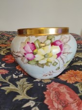 Antique Delinieres & Co. Limoges, France, Jardiniere, 5 1/2