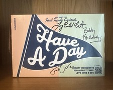 Have A Day Box Signed By Bob Does Sports Crew picture