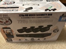 Night Owl 720p HD Video Security DVR w/ 4 Wired Cameras picture