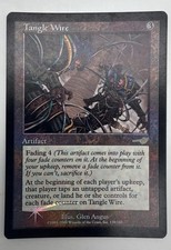 MTG Tangle Wire Foil Nemesis #139 Magic The Gathering MP Rare 1 picture