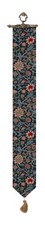 Flowers of William Morris - Blue Belgian Fine Art Tapestry Bell Pull NEW picture