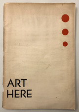 Early American Modern Art exhibition catalog, 1937, rare, the only one online picture