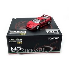 Tomica TLV NEO 1/64 1989 Red Ferrari F40 Limited Vintage Car Model Sealed picture