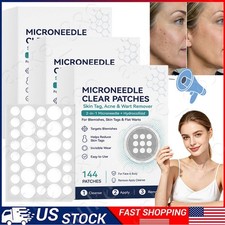 1-3BOX Microneedle Patches 144pcs, Skin Tag Wart Acne Remover Patches ~US STOCK picture