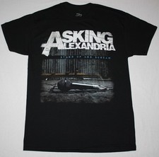 HOT Asking Alexandria  Black Cotton Unisex S-5XL Shirt S114 picture