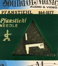 NEW Pfanstiehl 864-SS77 Sapphire Dual Needle Stylus 864ds77 Synthetic vaco tn4 8 picture