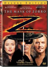 The Mask of Zorro (Deluxe Edition) - DVD - GOOD picture