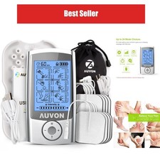 AUVON 24 Modes TENS Unit Muscle Stimulator for Pain Relief Rechargeable picture