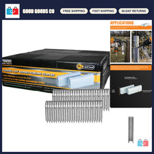 9-Gauge Galvanized Steel Fencing Staples | 1-3/4
