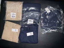 Lot of 5 NWT Old Navy Boys Size 6 Slim Pants & Shorts Straight Built-In Flex picture