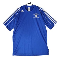 Adidas Providenciales Turks & Caicos Islands Soccer Jersey Mens Medium Blue picture