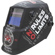 Lincoln Electric Auto-Darkening Welding Helmet with Grind Mode, No Rules/No picture