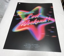 Phoebe Bridgers - Lost Weekend - Listening Party Poster - Moonlight Rollerway picture