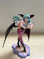 23CM Vampireed Hunter Morrigan Aensland Felicia Anime Action Figure Darkstalkers picture