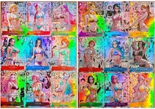 Boa Hancock Nami Nico Robin Uta Vivi Doujin Custom Card ONE PIECE (18cards) picture
