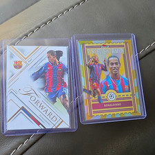 Topps UCL 2022-23 Ronaldinho FC Barcelona Lot 2 Finest Showmen FS-21 FCB42 picture