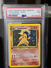 Typhlosion Holo 1st Edition Neo Genesis 17/111 PSA 7 picture