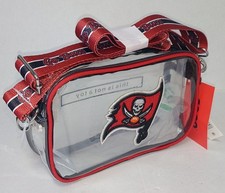 Tampa Bay Buccaneers Crossbody Clear Gameday Bag NFL Licensed NWT's picture