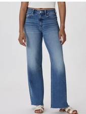 Quince Bella Stretch Wide Leg Jeans Twilight Blue Frey Size 27 picture