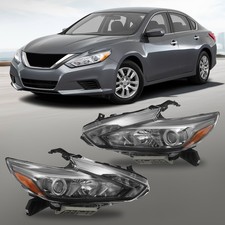 Pair For 2016-2018 Nissan Altima LED Headlight Headlamps with LED DRL Left&Right picture