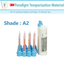 Paradigm Temporary Crown & Bridge Material A2, 50ml Cartridge, 16 Tips 46994 picture