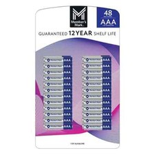 Brand New Member's Mark Alkaline AAA Batteries Exp. 12/2035 picture