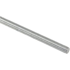 (20)-Hillman Steelworks 1/2 In. x 3 Ft Zinc Plated Steel Fine Threaded Rod 11070 picture