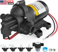 12V RV Water Pump, 4.0 GPM 45 PSI Diaphragm Pump, 12Volt Quiet Fresh Water Pump picture