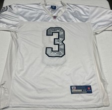 Reebok Oakland Raiders Carson Palmer #3 White NFL Football Jersey Size 48 picture