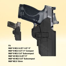 M&P9 M2.0 Full Size Holster For Smith & Wesson S&W M&P 9 Pro M&P40 M2.0 10mm picture