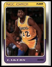 1988-89 Fleer #67 Magic Johnson picture