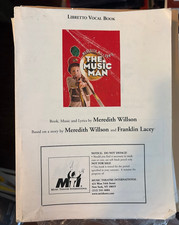 Meredith Willson's The Music Man Libretto Vocal Book MusicTheatre International picture