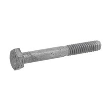 Hillman Galvanized 3/8 x 4 Inch Hex Bolts, Wood-Wood/Metal-Metal, (50 Pack) picture