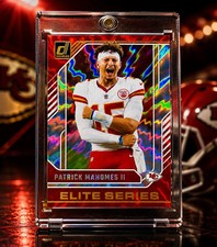 Patrick Mahomes RARE Hyper Refractor Investment Card Panini Chiefs MVP Mint picture
