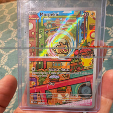 Pokemon TCG Morpeko 135/128 30th Anniversary Edition Holo Basic 70HP (EN) picture